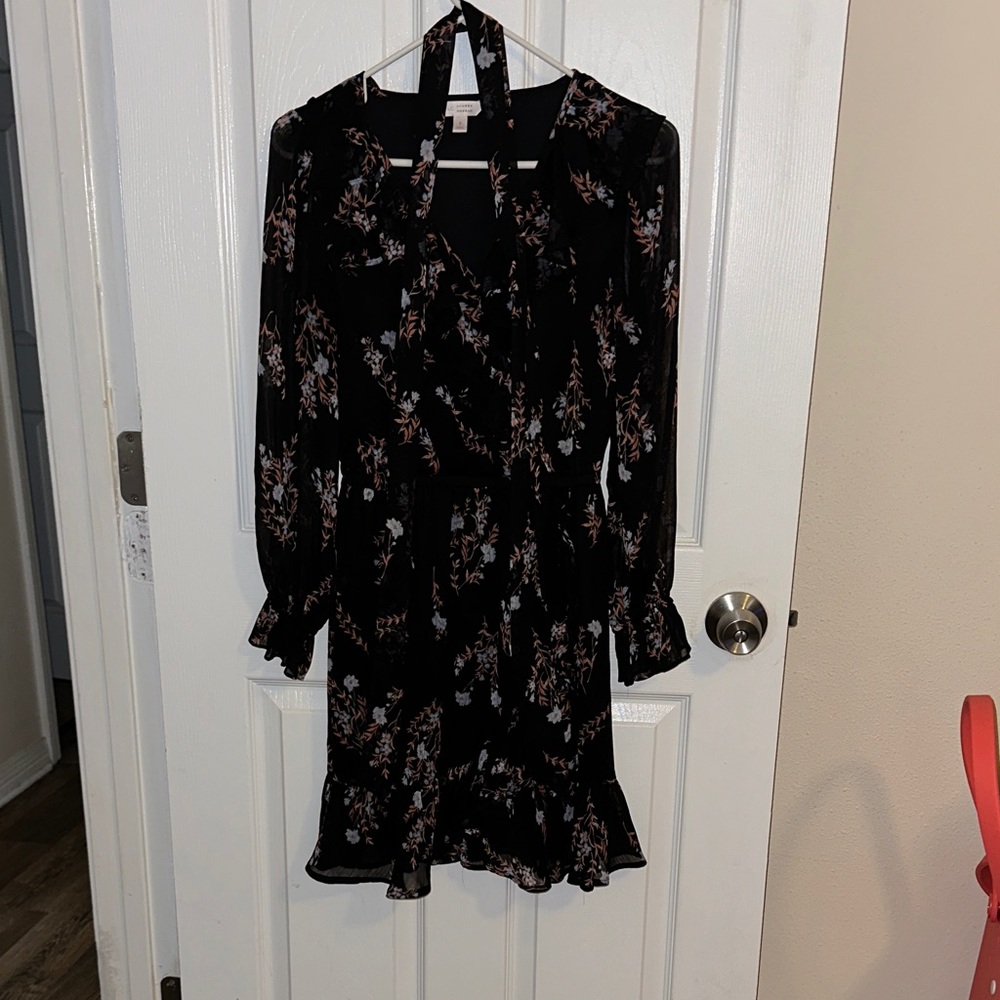 Floral Navy Dress
